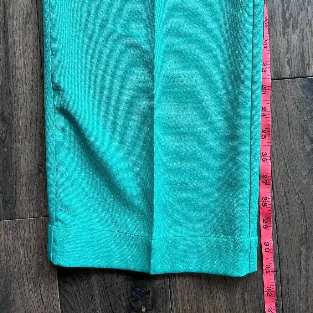 Forever 21 Green Pantsuit Set Blazer & High Rise Trousers Size S Chic Workwear